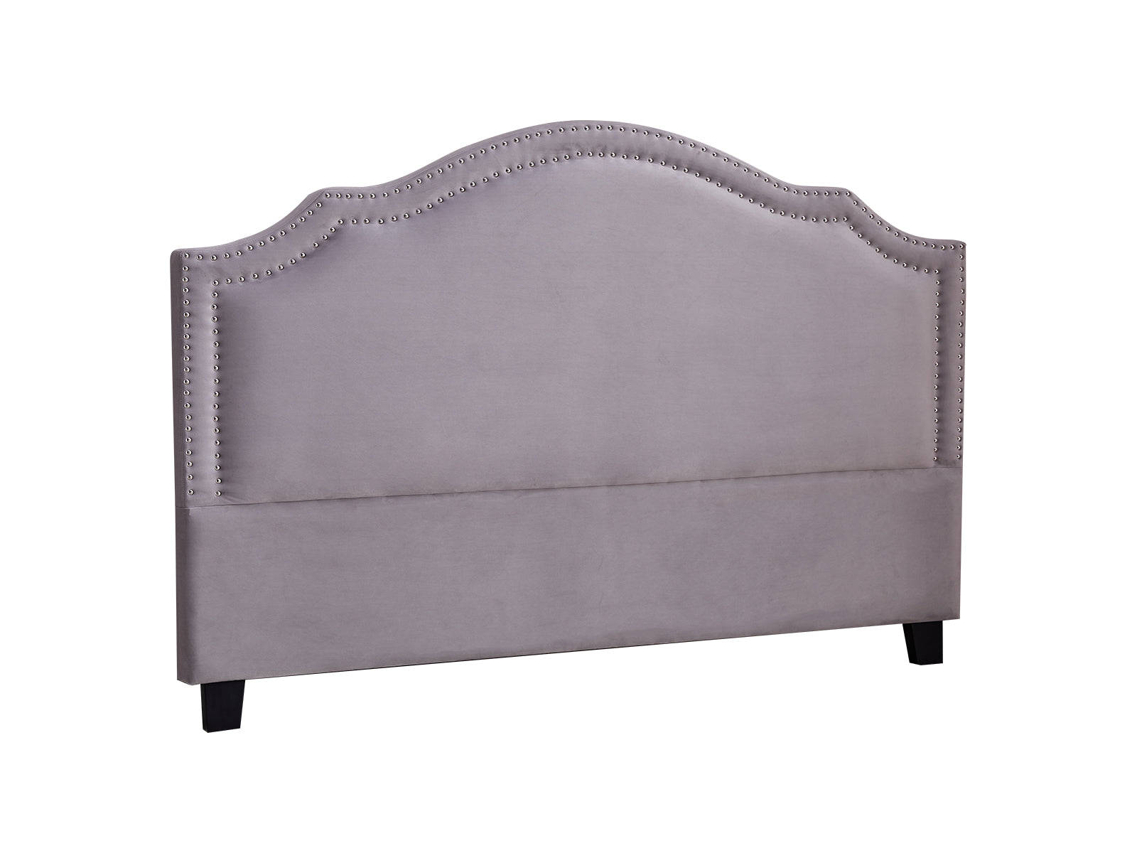 Headboard Nzk Velvet Light Grey