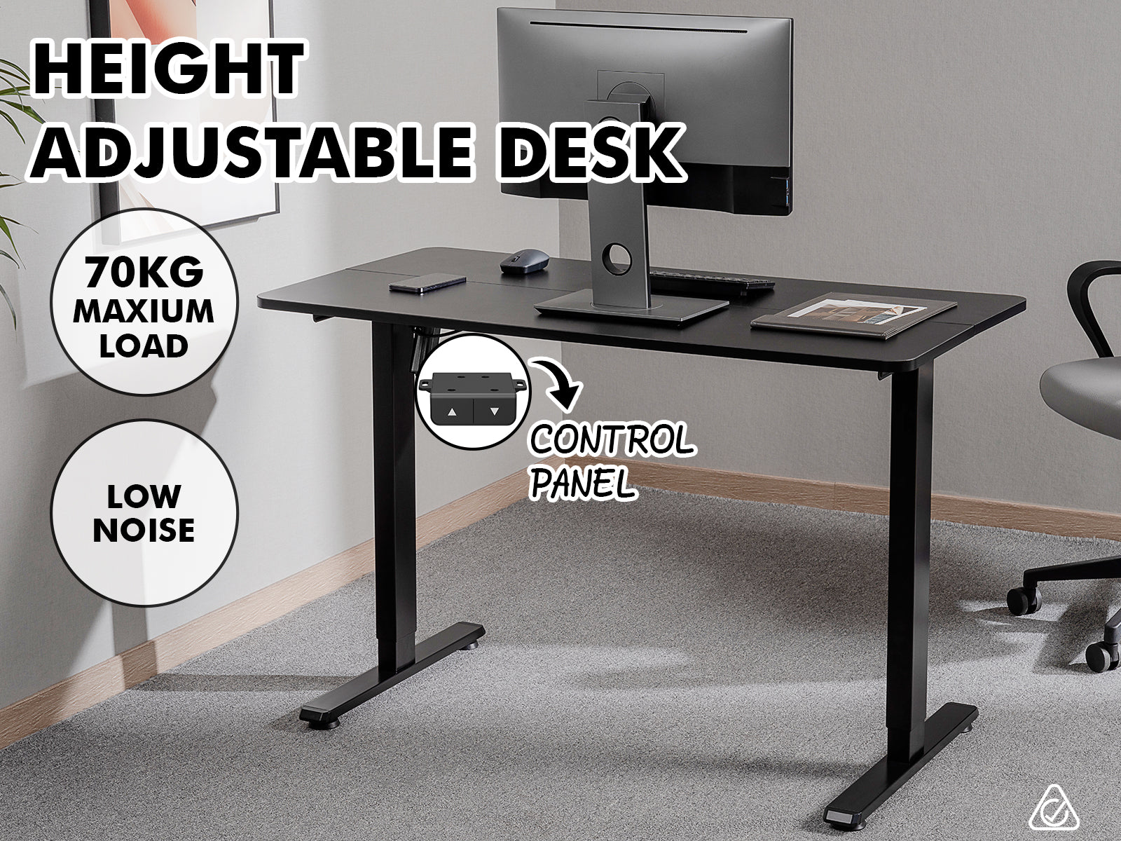 Height Adjustable Desk Pr9002 Desks Nz Depot 3 - Nz Depot