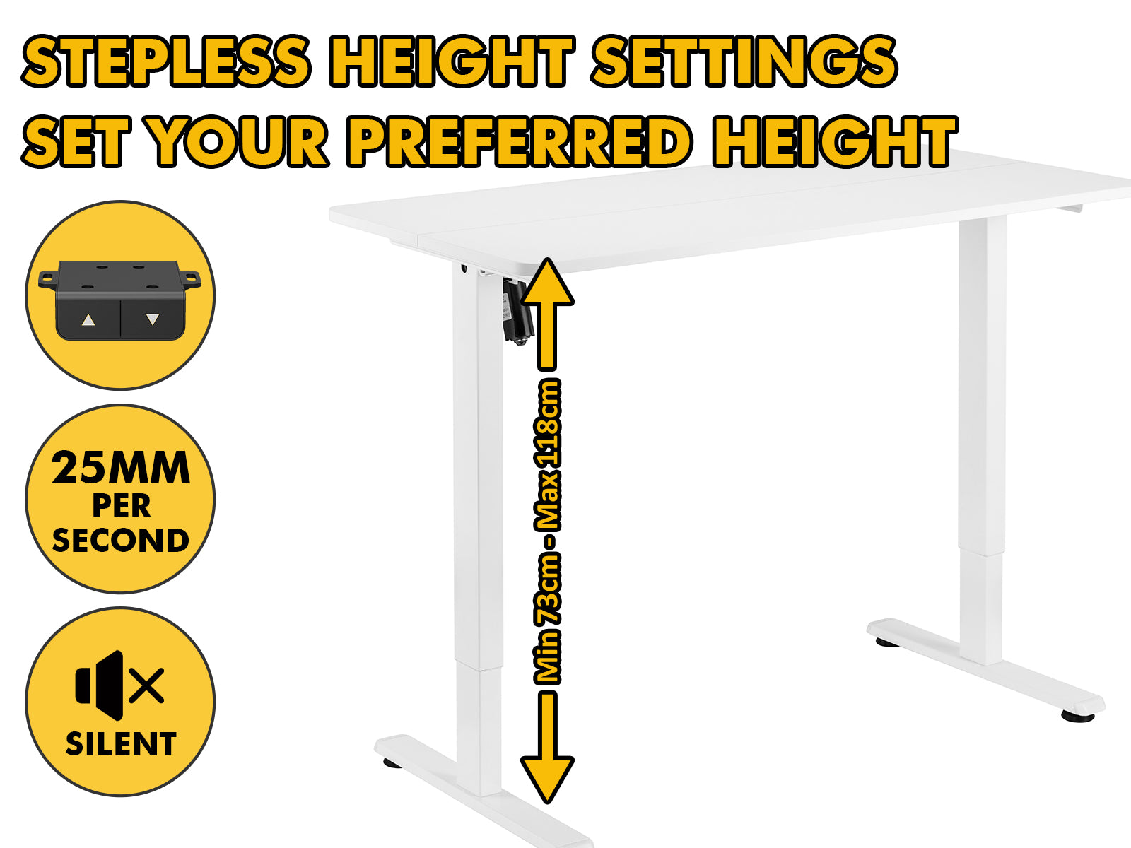 Height Adjustable Desk Pr9003 Desks Nz Depot 4 - Nz Depot