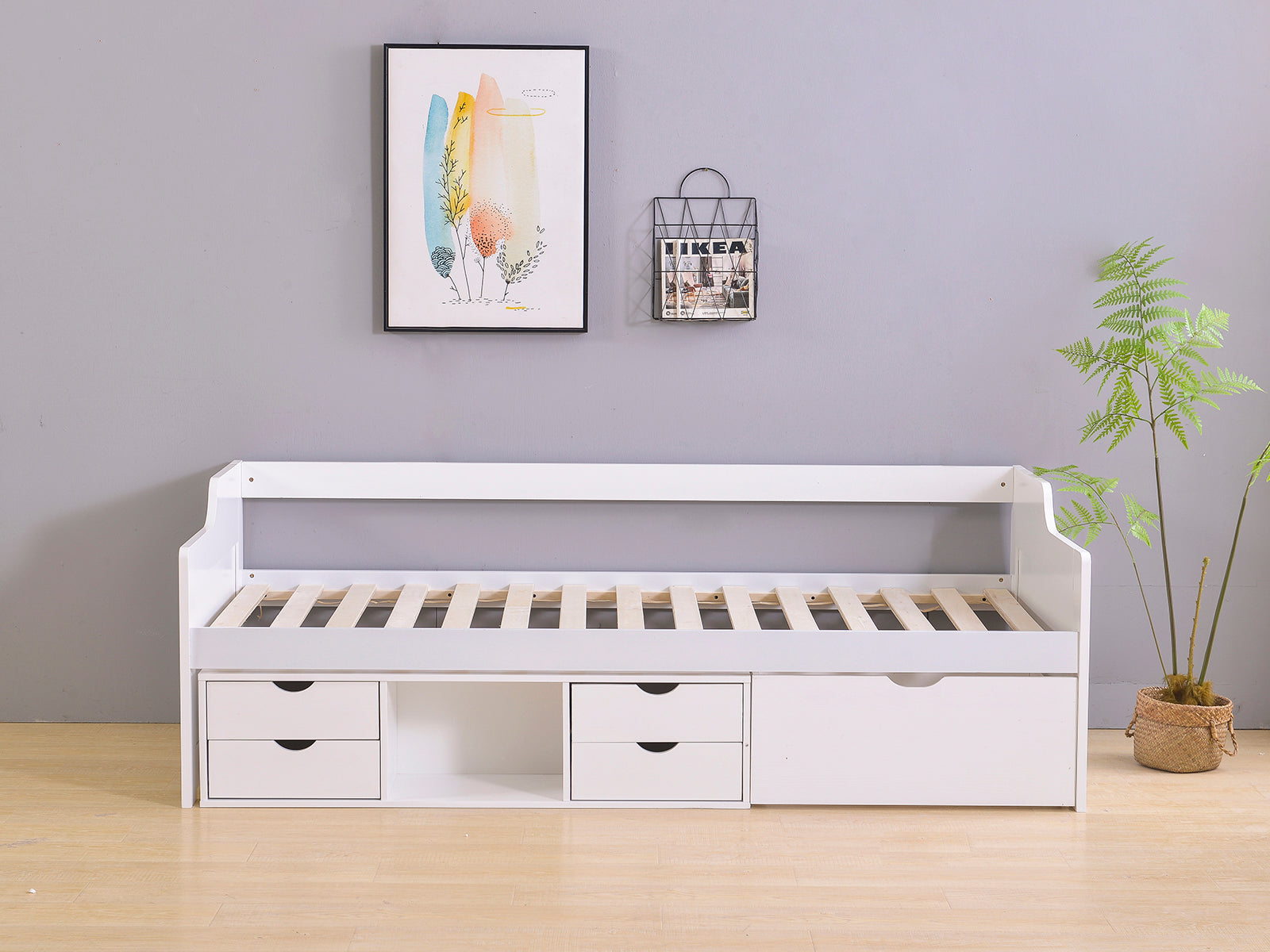 Herb Daybed With Drawers White Pr6144 Day Beds Nz Depot 13 - Nz Depot