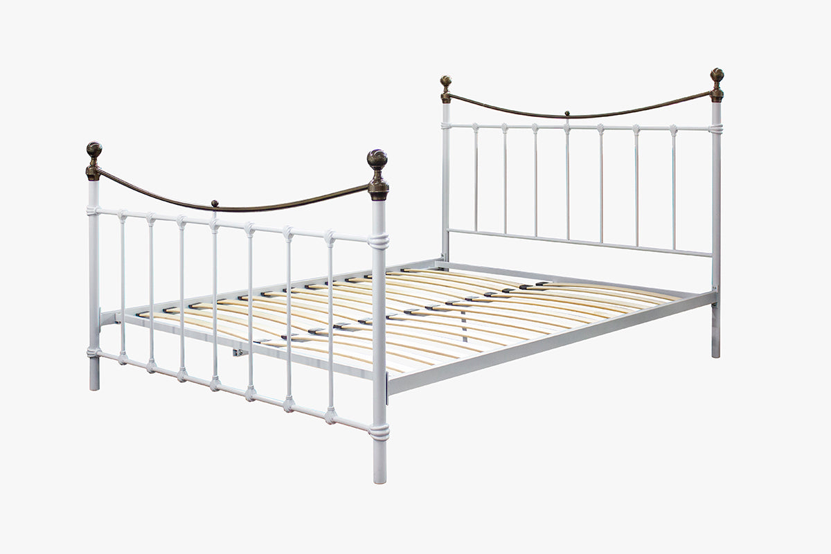 High Metal Victorian Bed Queen Size Pr905 Bed Frames Nz Depot 5 - Nz Depot