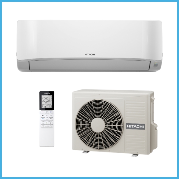 Hitachi 2.5kW airHome 400 High Wall Heat Pump Air Conditioner Split Systems RAK-DJ25PHAT RAC-DJ25PHAT - NZ DEPOT 2