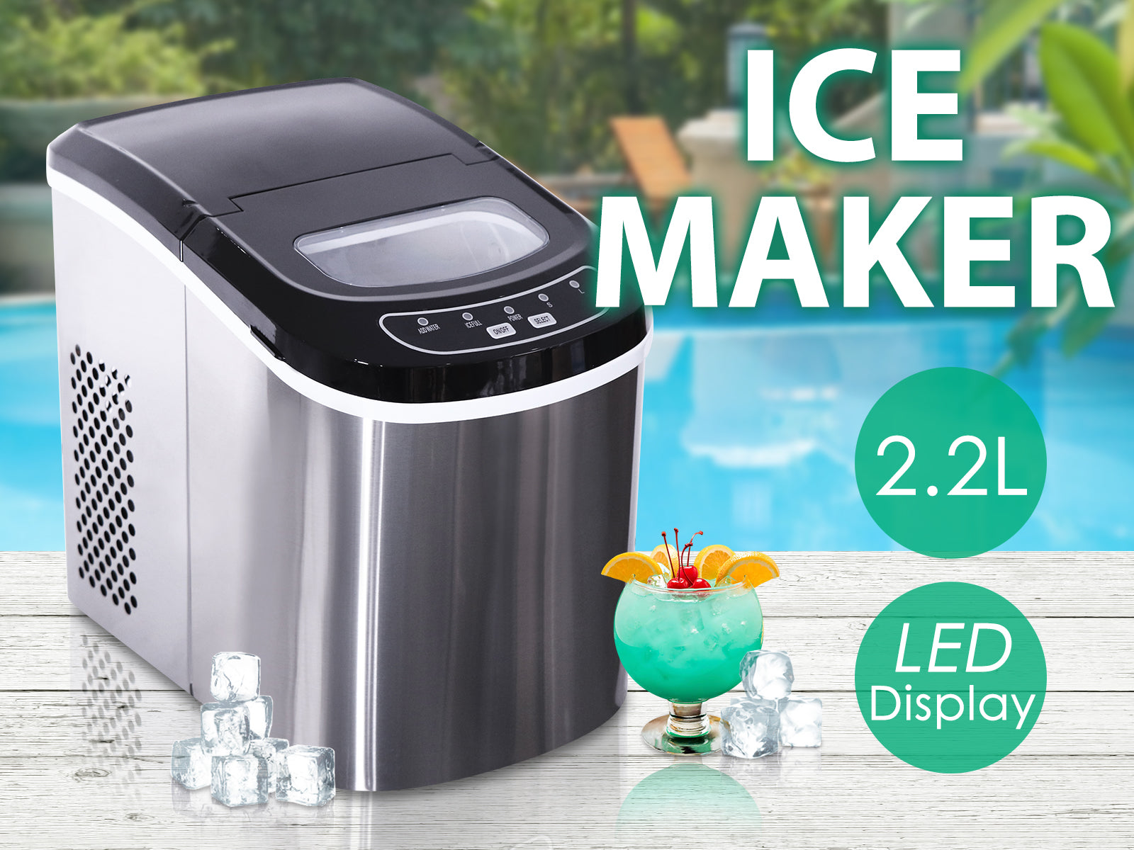 Ice Maker Pr6665426 Small Appliance Nz Depot 3 - Nz Depot