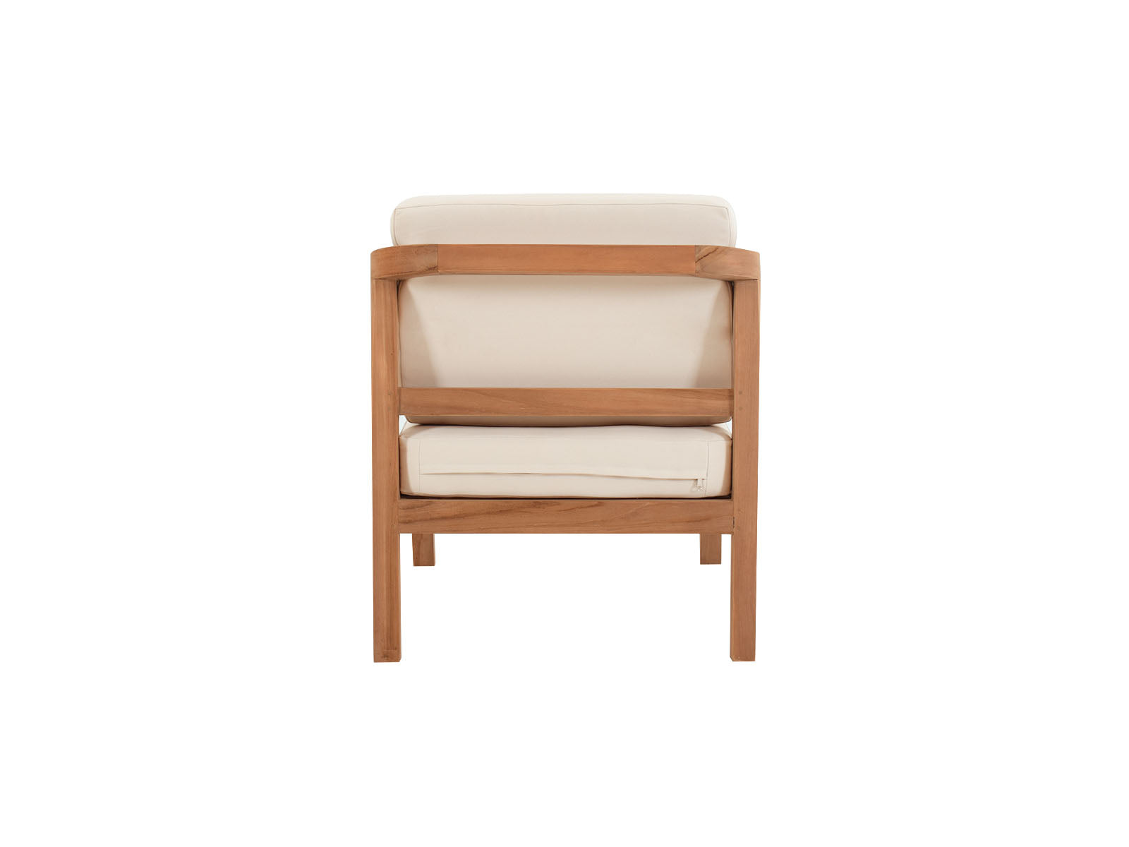 Jason Teak Wood Single Seater Creamy Pr10074 2 Outdoor Furniture Nz Depot 7 - Nz Depot