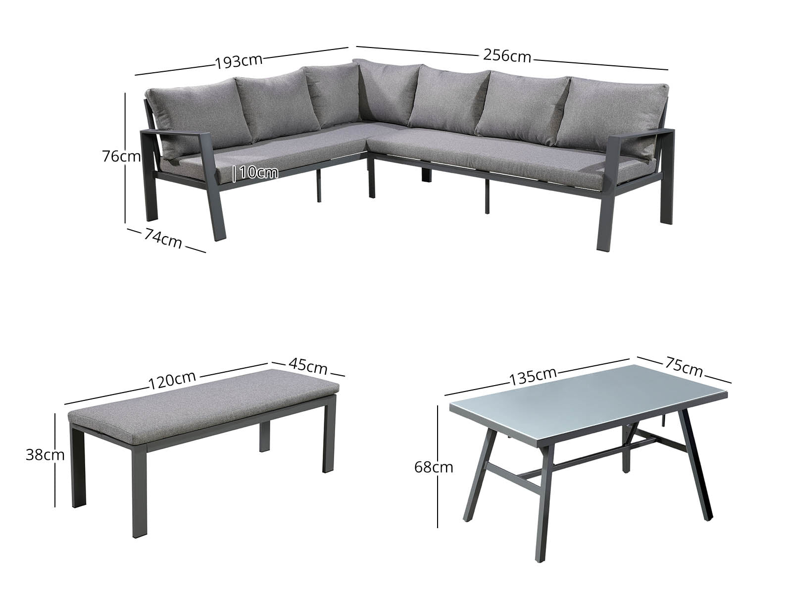 Korr Outdoor Lounge Dining Set Pr9582 Outdoor Furniture Nz Depot 9 - Nz Depot