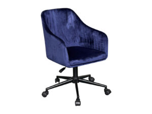 Lilac Office Chair Velvet Blue Pr9535 Office Chairs Nz Depot - Nz Depot