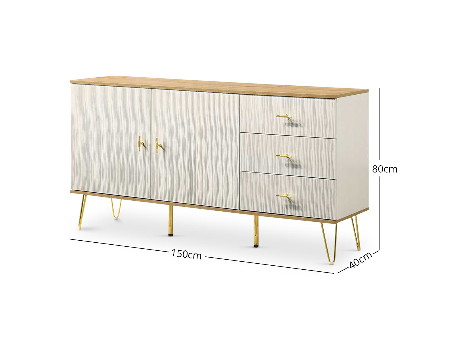 Lilium Buffet Table Pr65057 Buffet Sideboards Nz Depot 3 - Nz Depot