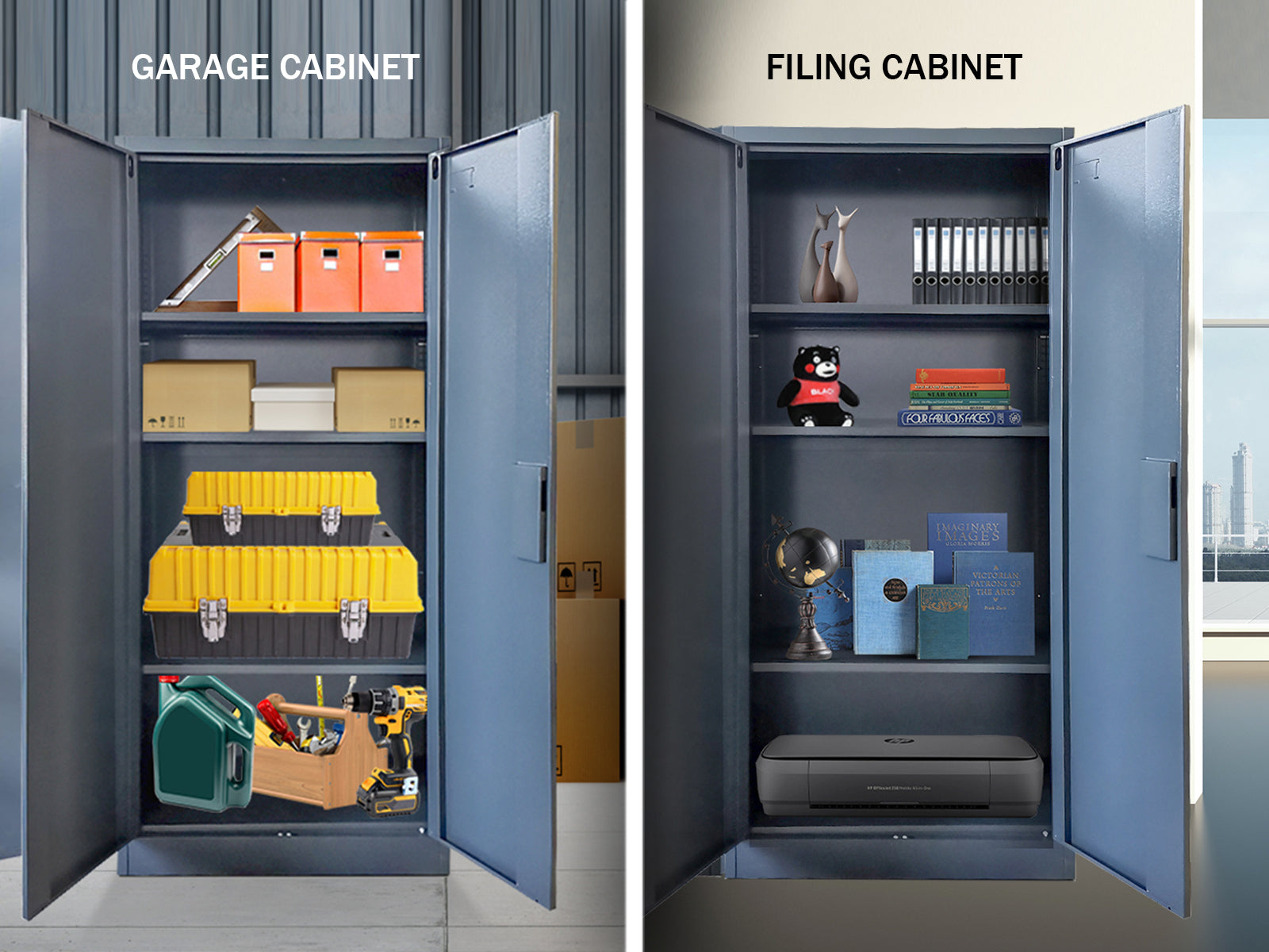 Lockable Garage Cabinet Pr6563 Storage Cabinets Bookshelves Nz Depot 3 - Nz Depot