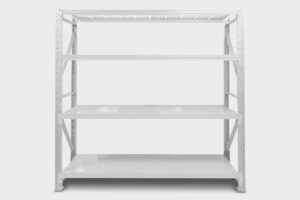 Longspan Shelving 1.5M Main Bay 4 Layer Grey White Pr8417 Storage Cabinets Bookshelves Nz Depot - Nz Depot