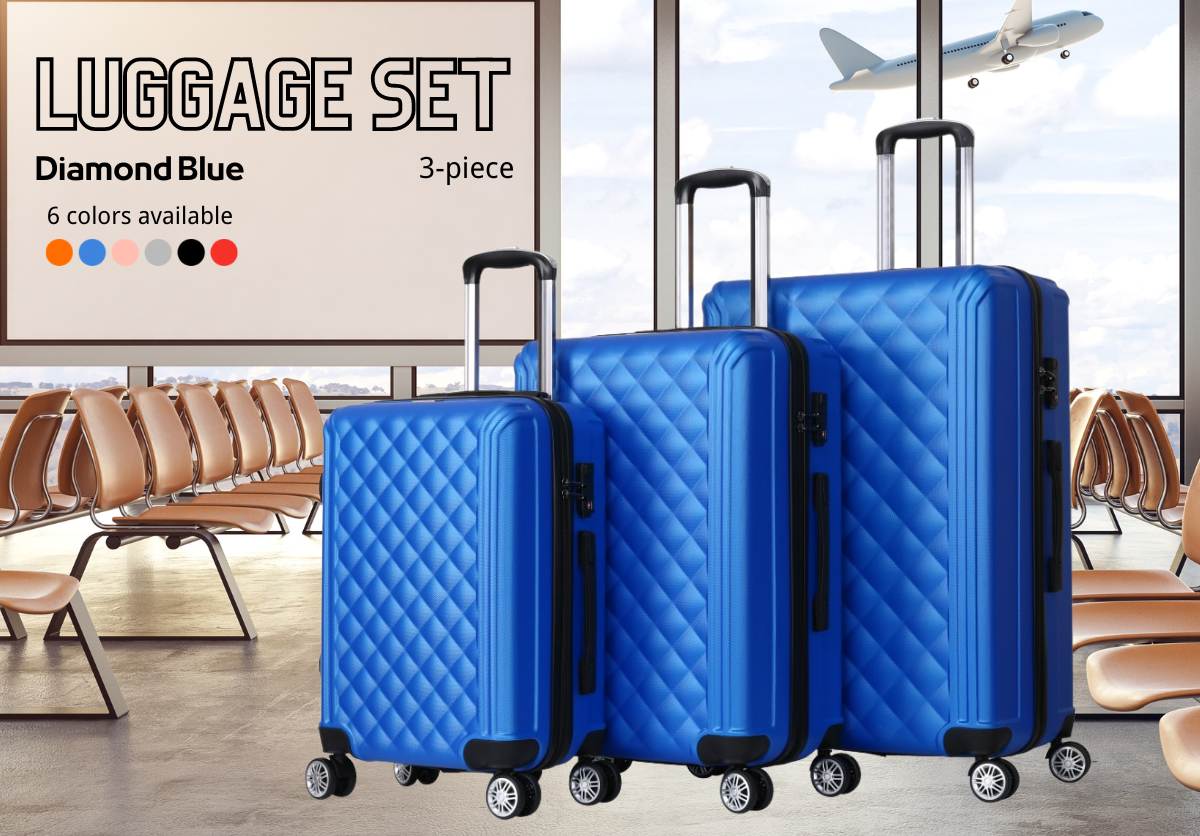 Luggage Set Pr8661 4 Luggage Sets Nz Depot 9 - Nz Depot