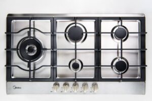 Midea Cooktop 90Cm 5 Burners Gas Pr2726 Kitchen And Cooking Nz Depot - Nz Depot