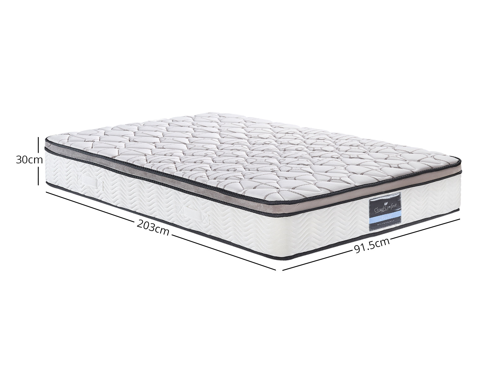 Memory Foam Mattress Gel30 Long Single Pr65295 Mattresses Nz Depot 3 - Nz Depot