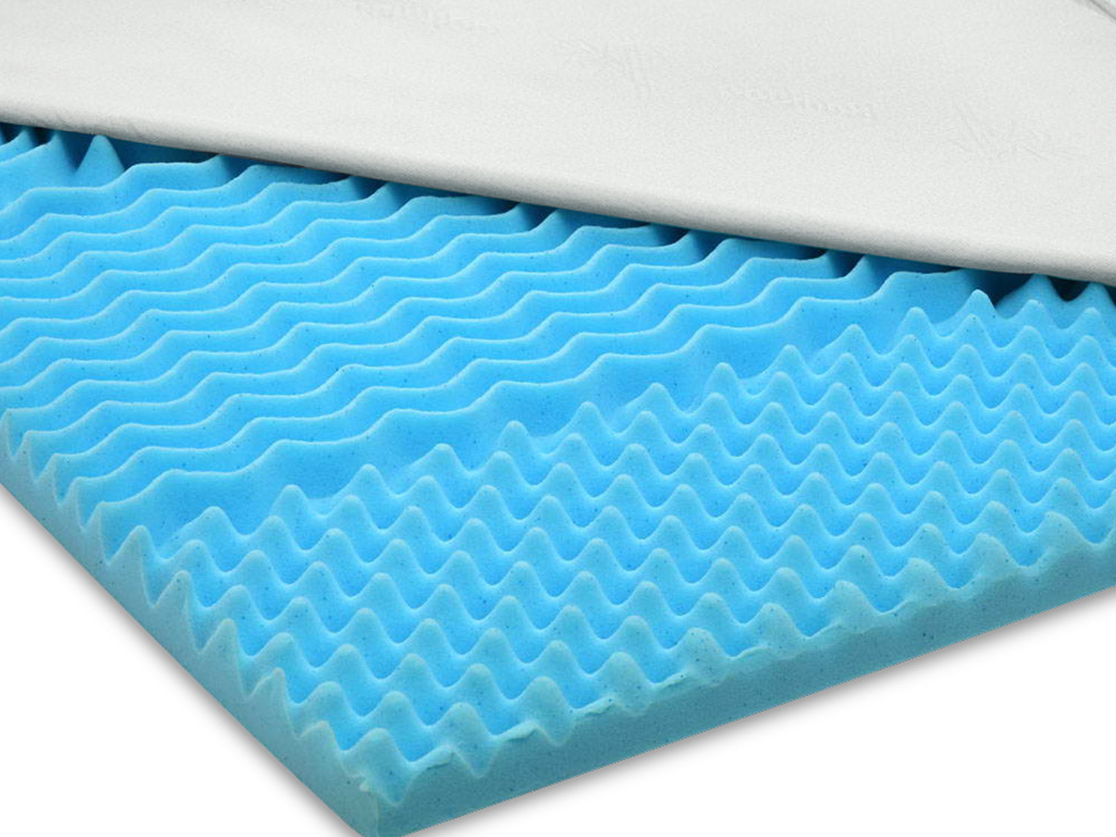 Memory Foam Topper 5Cm Blue King Single Pr66634 1 Throws Nz Depot 6 - Nz Depot