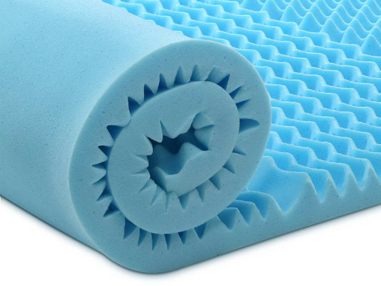 Memory Foam Topper 5Cm Blue King Single Pr66634 1 Throws Nz Depot 7 - Nz Depot