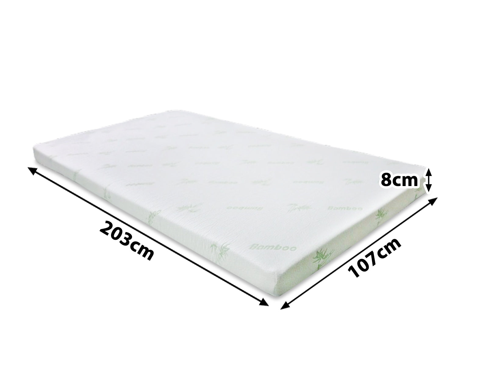 Memory Foam Topper 8Cm Blue King Single Pr66633 1 Throws Nz Depot 7 - Nz Depot