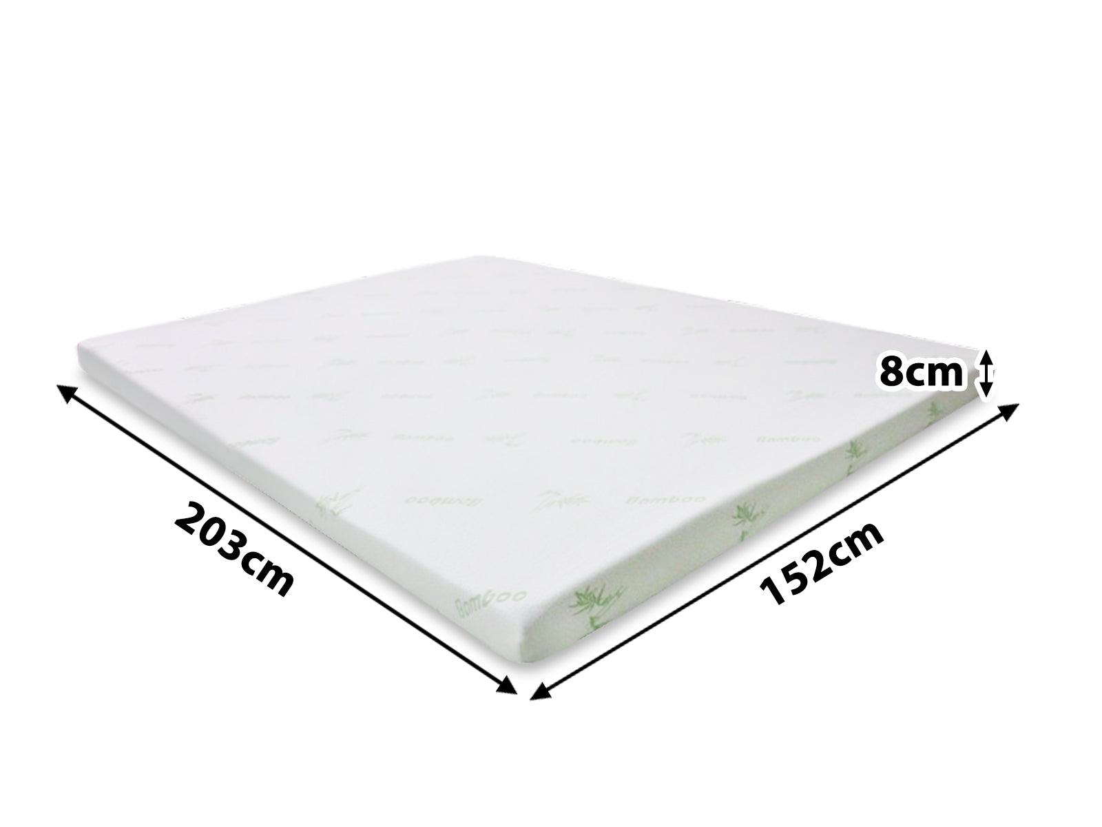 Memory Foam Topper 8Cm Queen Pr66633 3 Throws Nz Depot 7 - Nz Depot