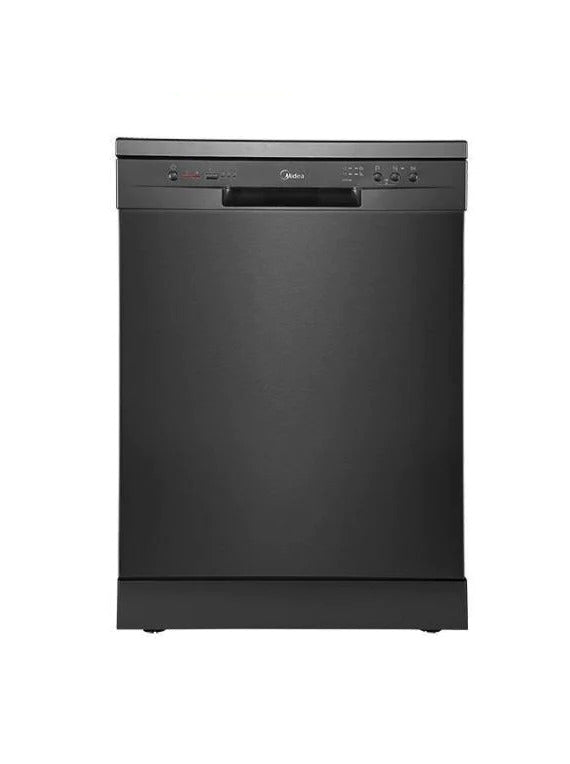 Midea 14 Place Setting Dishwasher Black Steel Jhdw143Bk