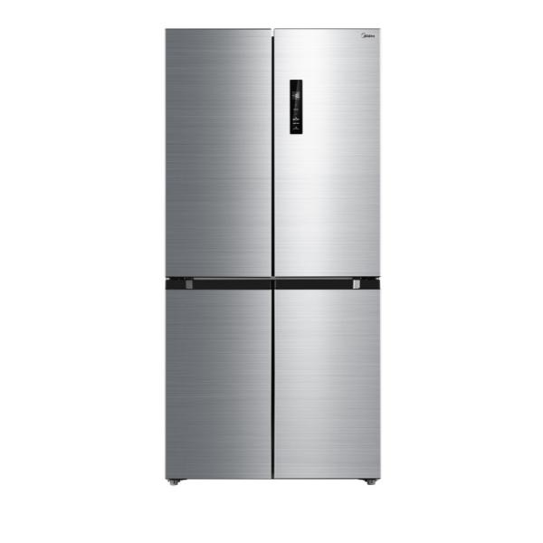 Midea 474L Cross Door Fridge Freezer Stainless Steel Mdrf632Fgf46Apd