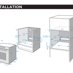 Midea 60cm Built-In Oven with 13 Functions & Full Touch Control | Midea Kitchen Appliances NZ - Ovens - 7NM30T0-2 - NZ DEPOT