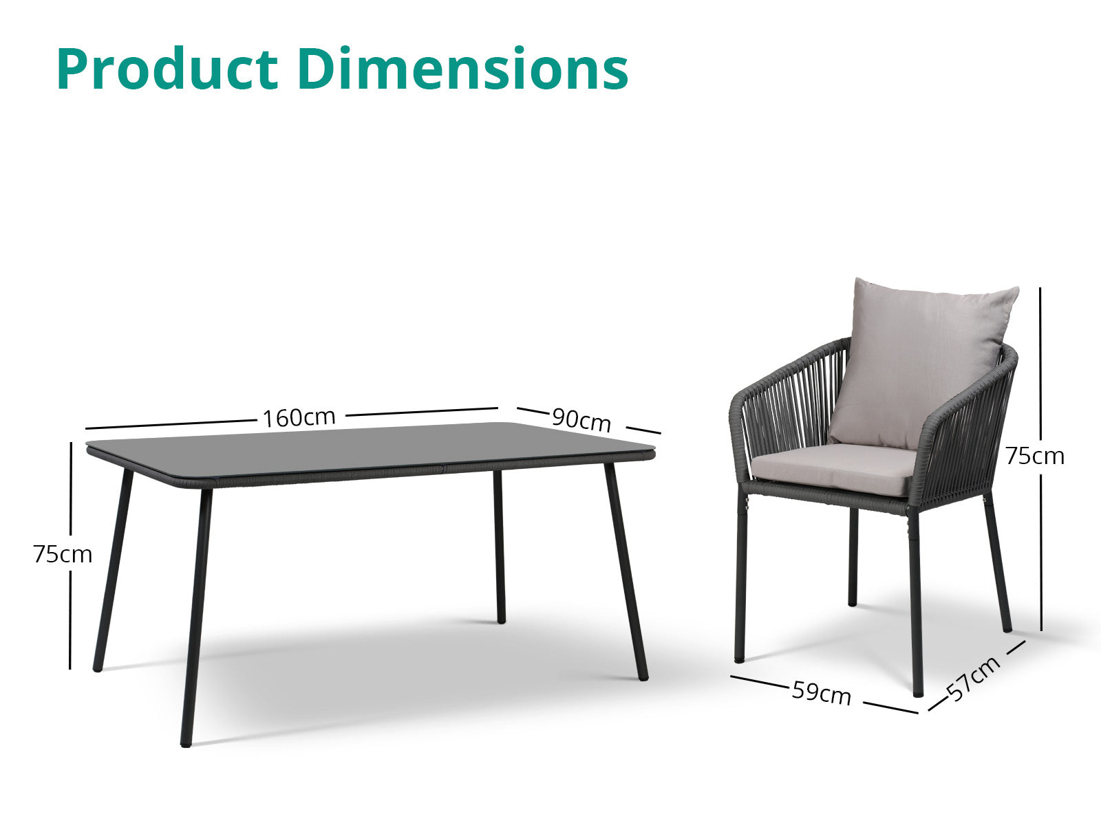 Nastro Outdoor Dining Set Pr9558 Outdoor Furniture Nz Depot 7 - Nz Depot