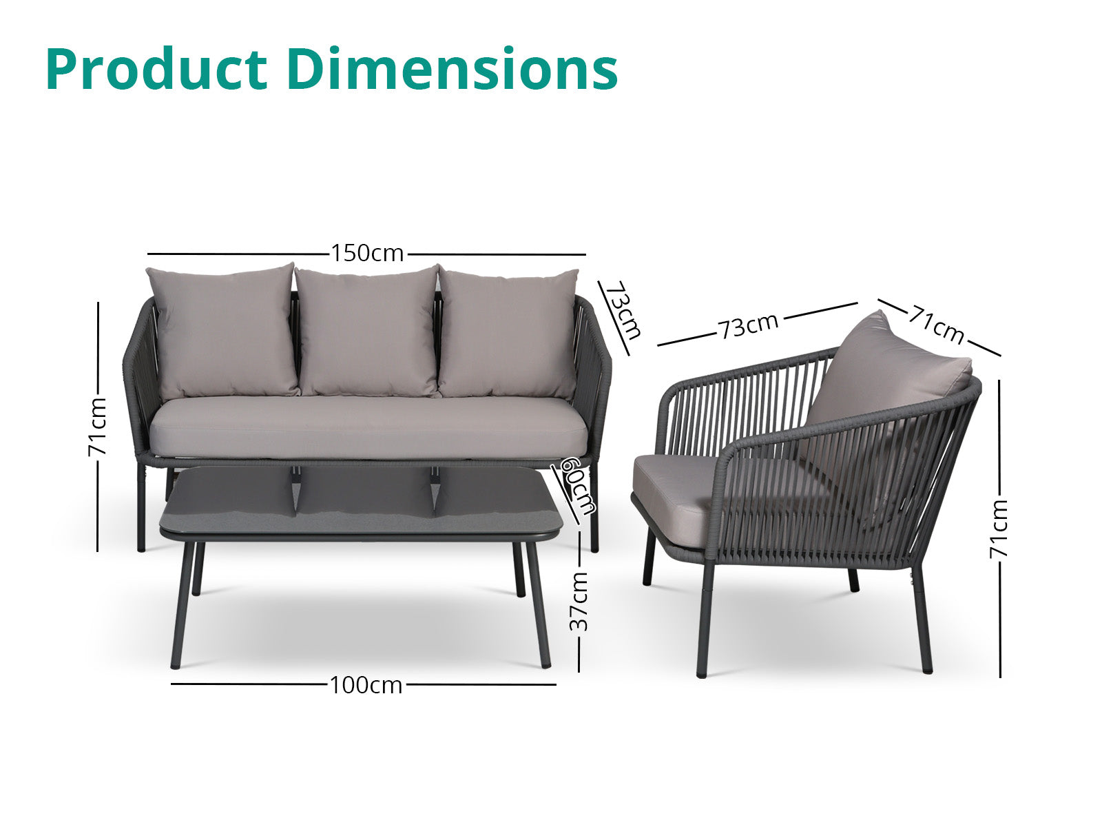 Nastro Outdoor Lounge Set Pr9559 Outdoor Furniture Nz Depot 7 - Nz Depot