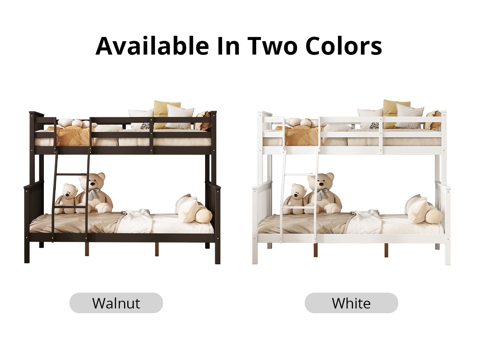 New Chico Wooden Triple Bunk White Pr65396 Bunk Beds Nz Depot 7 - Nz Depot