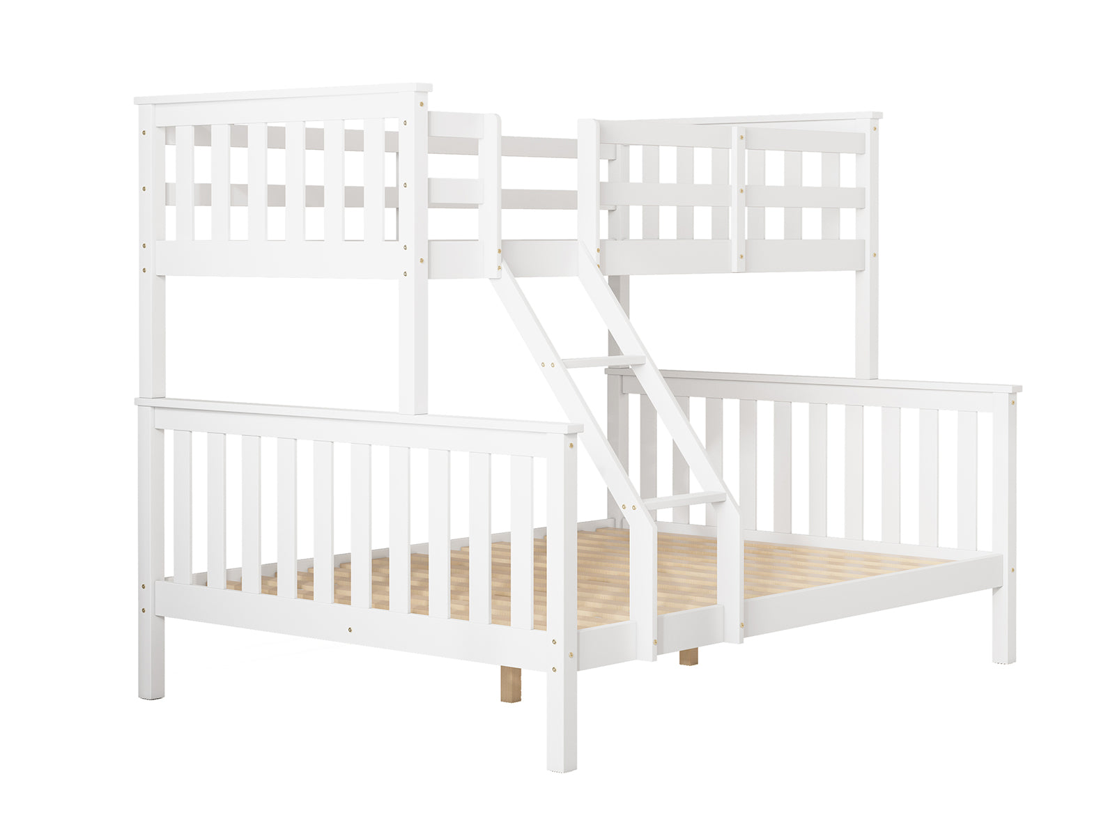 New Chico Wooden Triple Bunk White