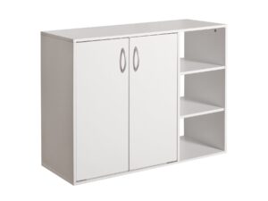 Okura Shoe Cabinet 2 Door White Pr65033 Shoe Rack Nz Depot - Nz Depot