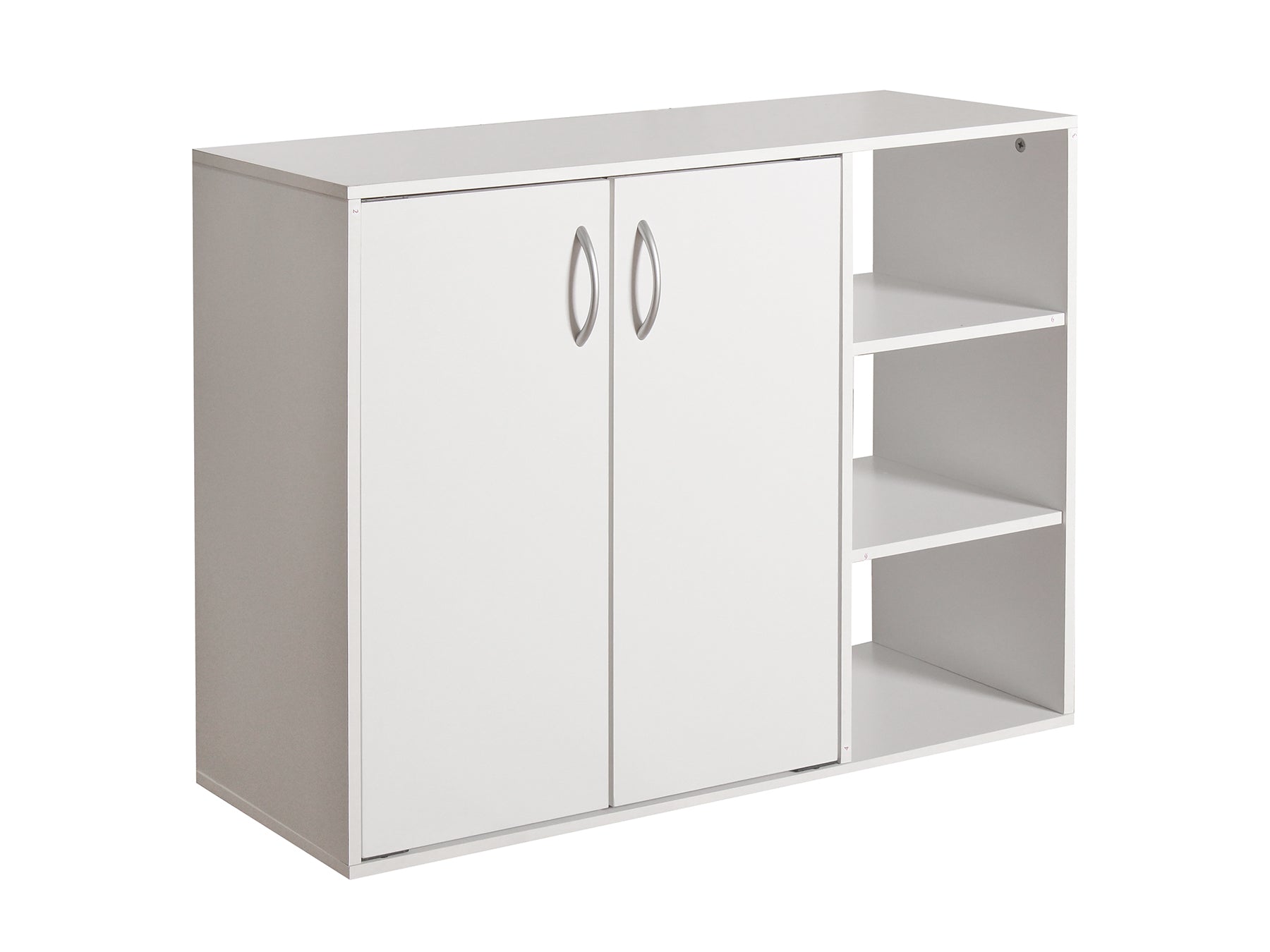 Okura Shoe Cabinet 2 Door White