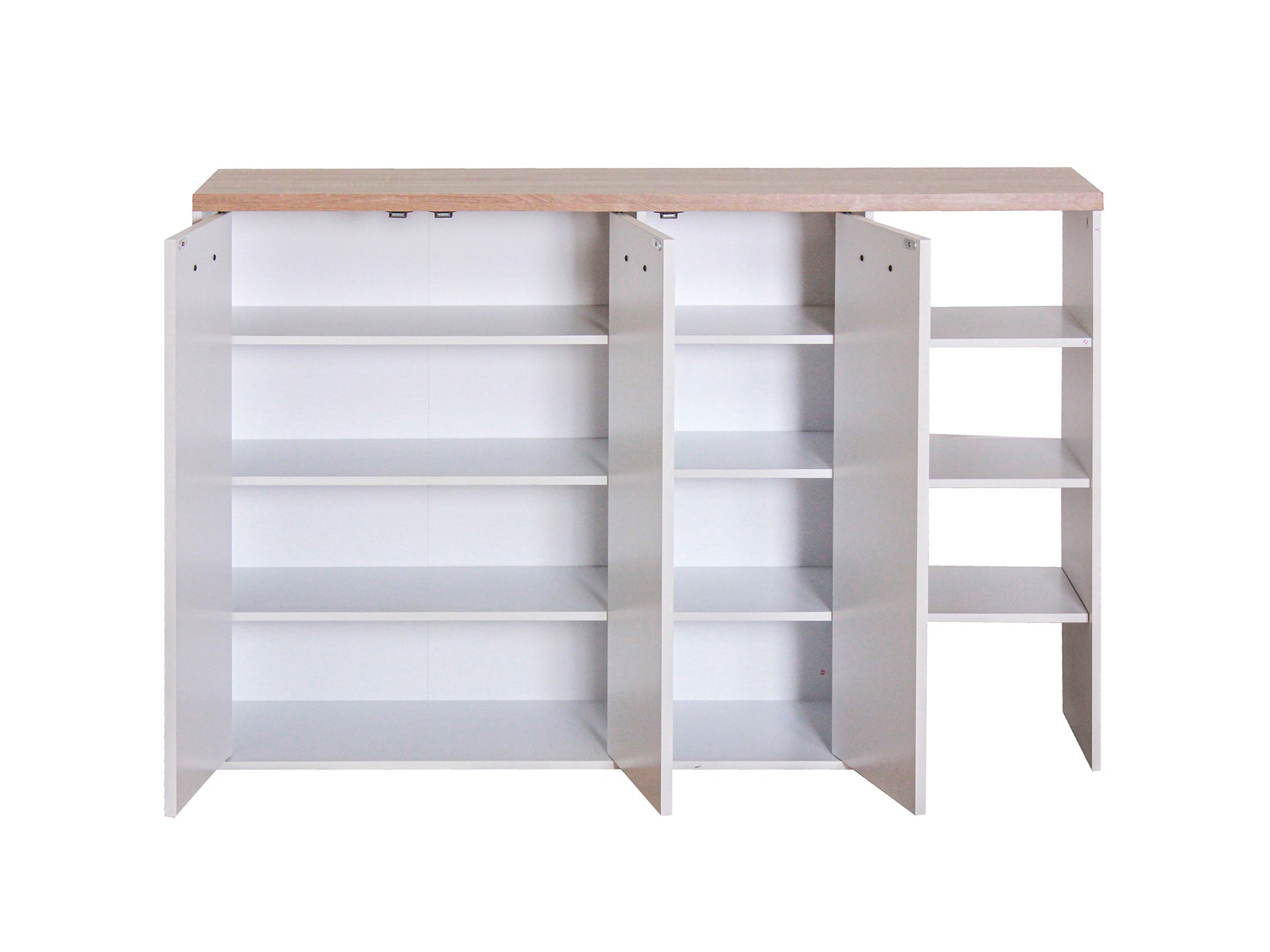 Orewa Shoe Cabinet With Opened Shelf Pr65043 Shoe Rack Nz Depot 3 - Nz Depot