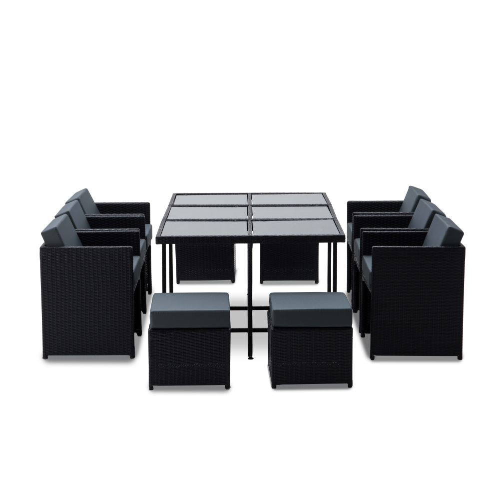 Outdoor 11Pcs Dining Set Pr2147 Outdoor Furniture Nz Depot 7 - Nz Depot