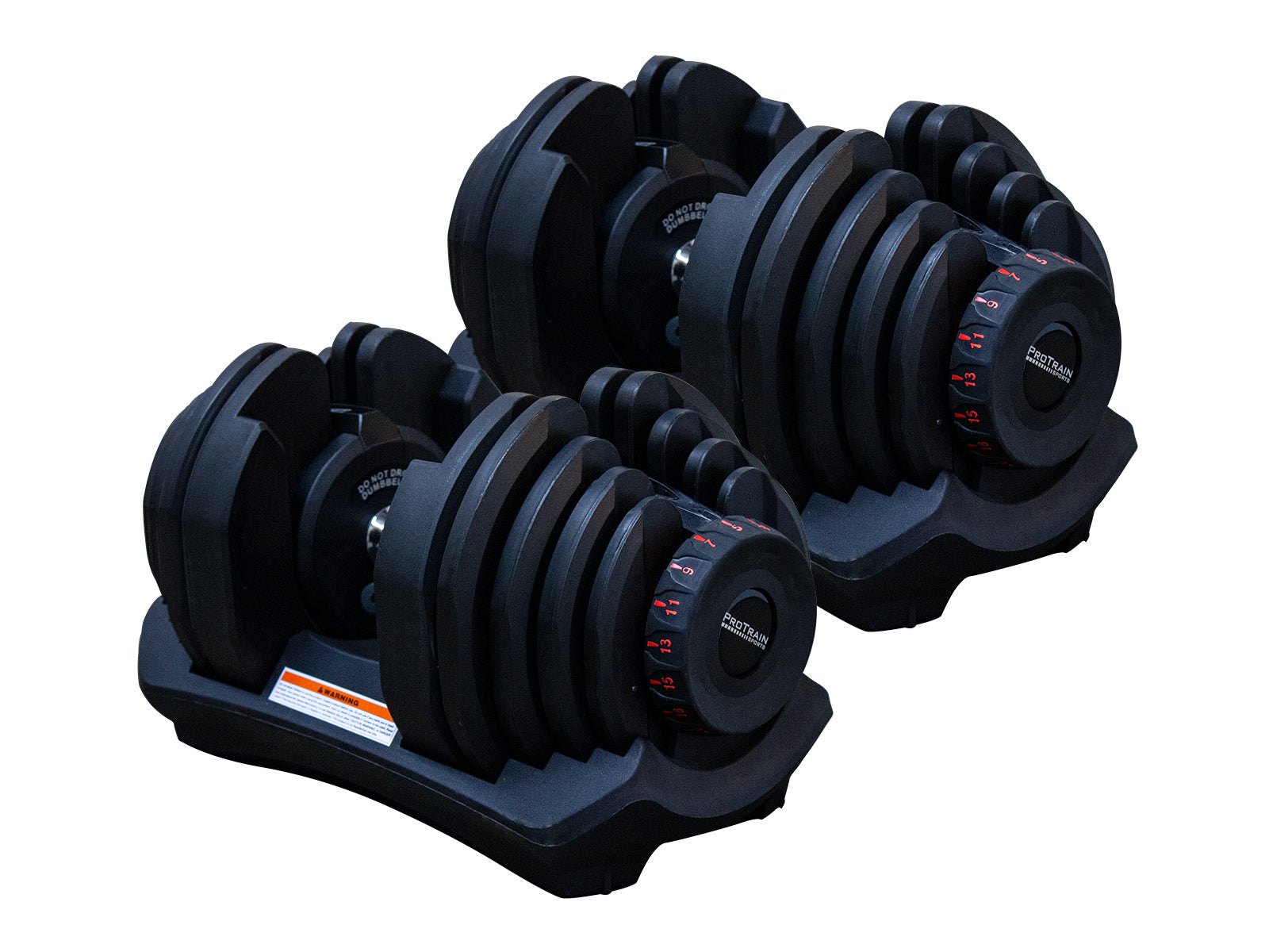 Pair Adjustable Dumbbells 40KG PR6236 Weight Bench NZ DEPOT 10