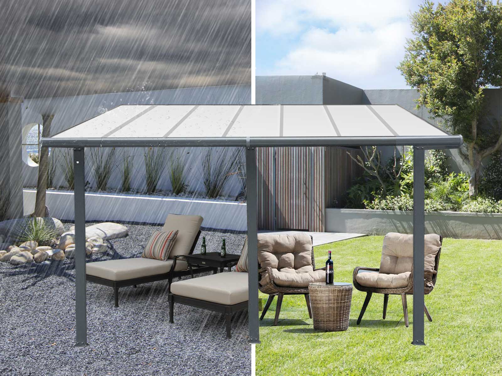 Patio Canopy 14X8Ft Pr6194 Awning Nz Depot 7 - Nz Depot