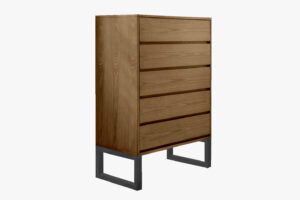 Philip 5 Drawer Chest Pr2493 Tallboys Nz Depot - Nz Depot