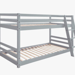 Polli Mid-Sleeper Bunk Bed Grey