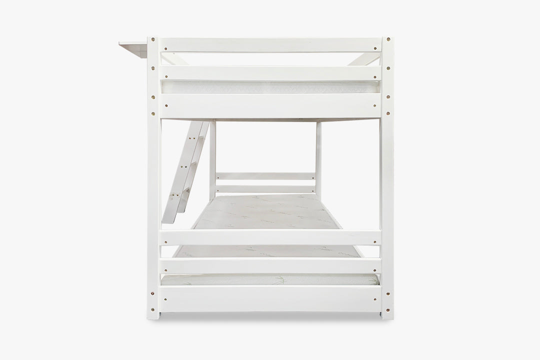 Polli Mid Sleeper Bunk Bed White PR6665430 Bed Frames NZ DEPOT 4 - NZ DEPOT