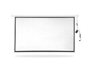 Projector Screen 100 169 Electric Motorized Hd Pr598 Electronic Screens Nz Depot - Nz Depot