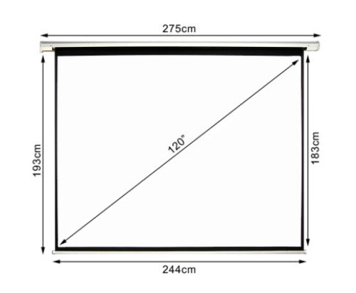 Projector Screen 120 Pr295 Diesel Pumps Nz Depot 4 - Nz Depot