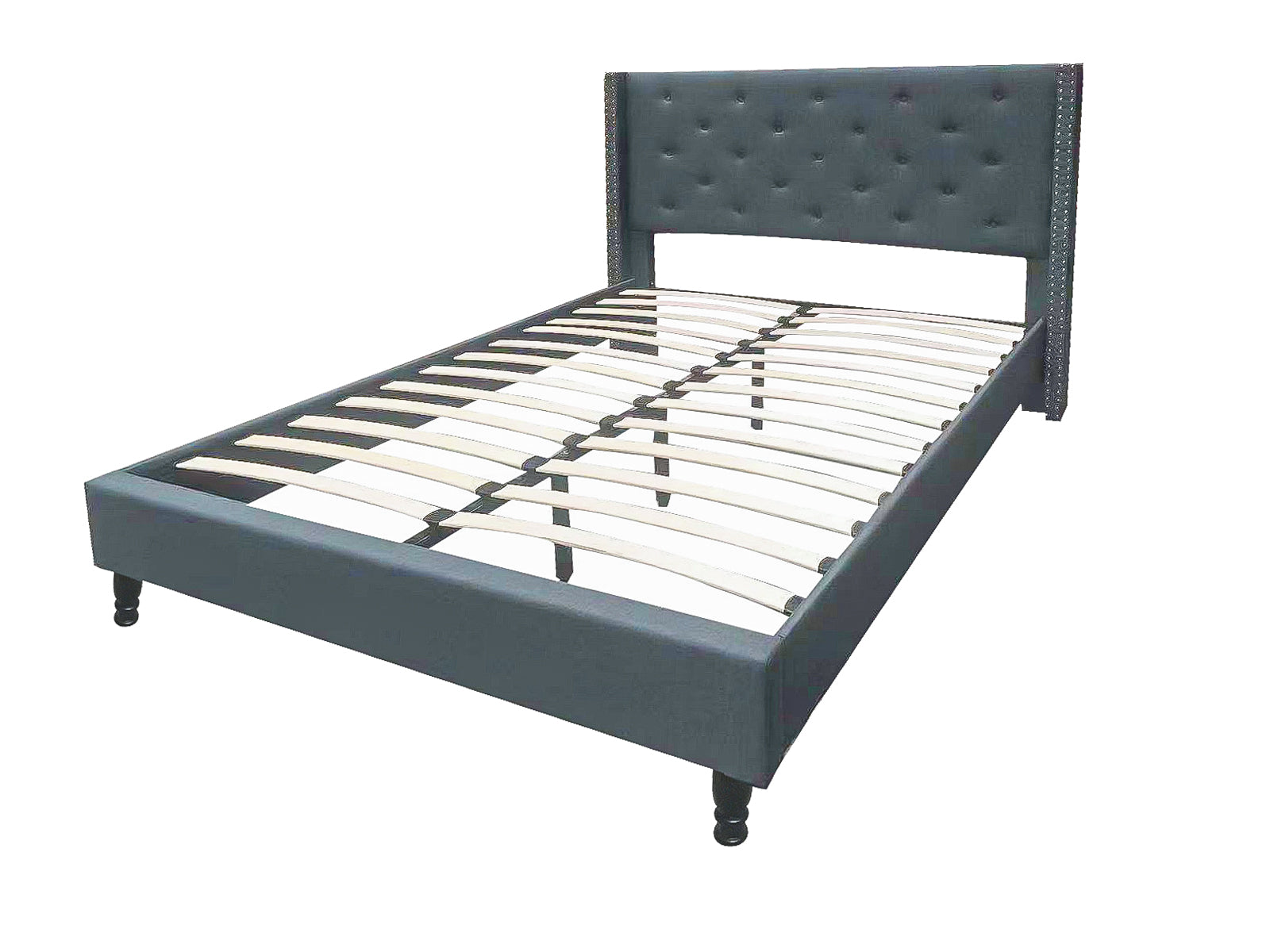 Queen bed frame with Bonnell 15cm Queen Mattress PR8767 Bed Frames NZ DEPOT 3