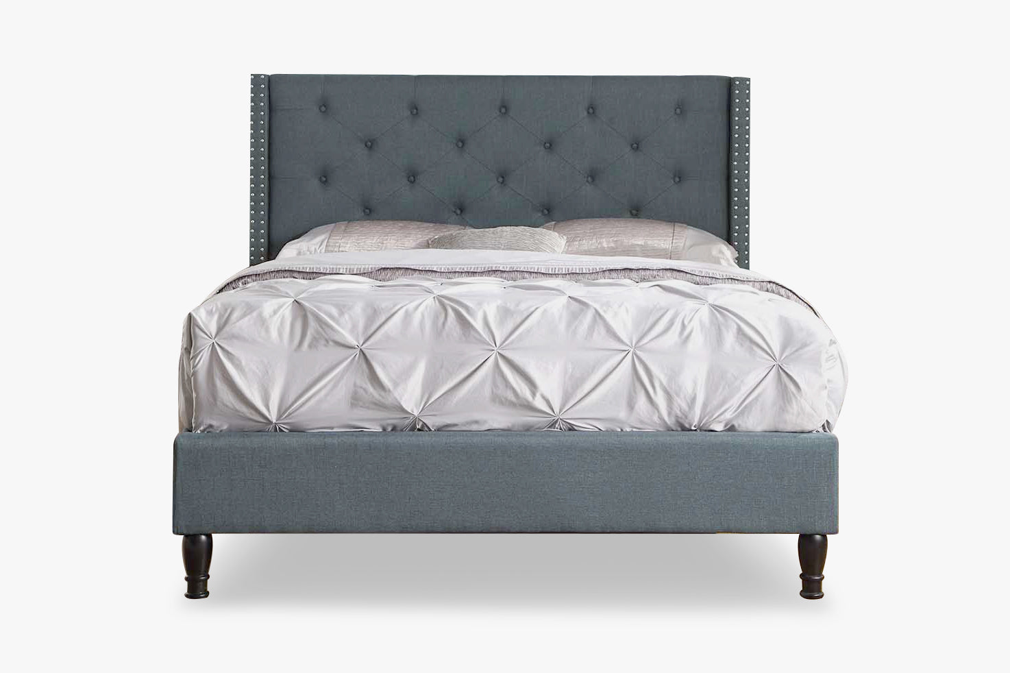 Queen bed frame with Bonnell 15cm Queen Mattress PR8767 Bed Frames NZ DEPOT 5