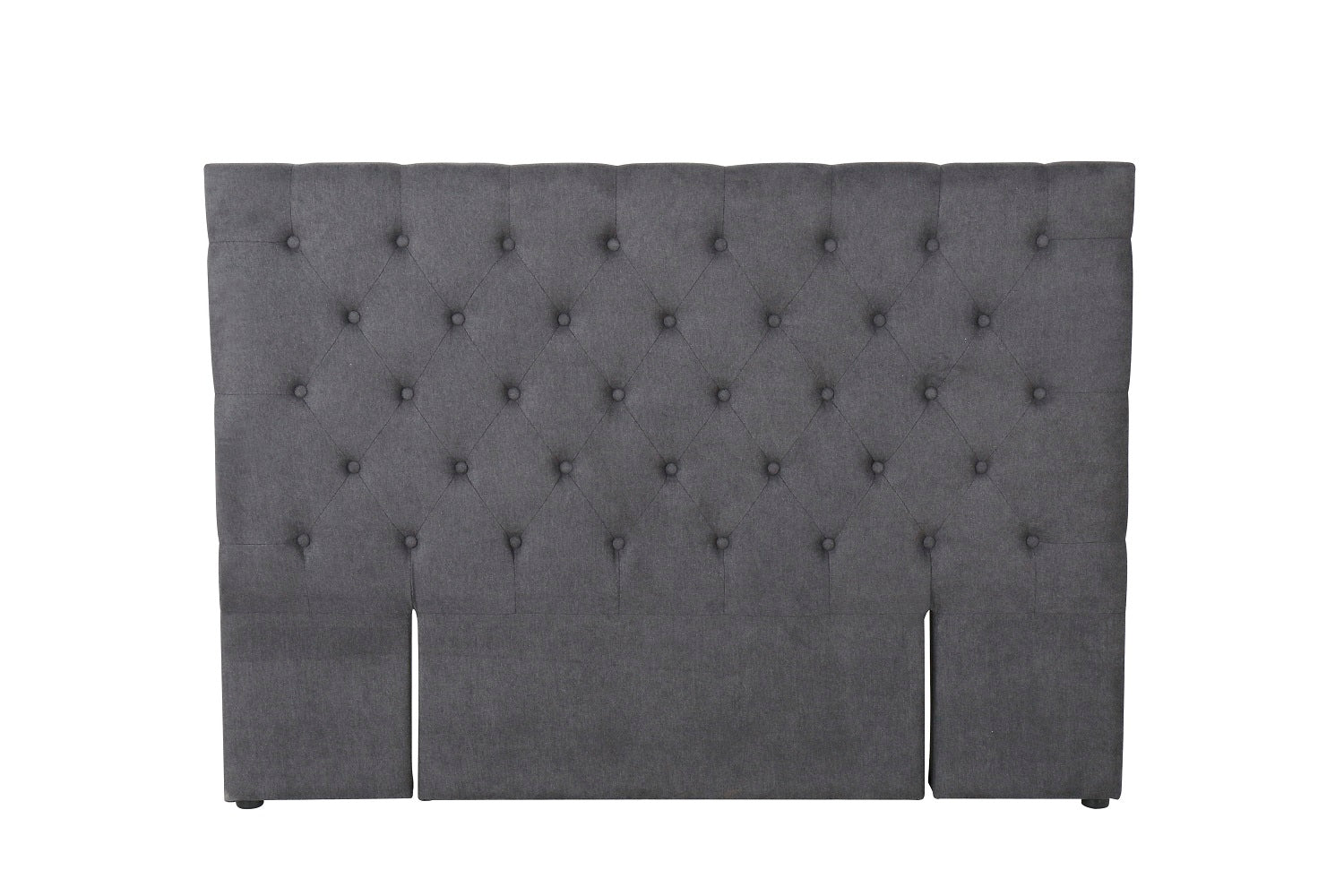 Rakel Headboard Double Fabric Grey