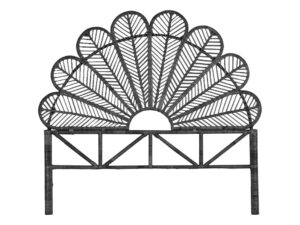 Rattan Bedhead Peacock Double Pr8321 Headboards Nz Depot - Nz Depot