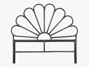 Rattan Bedhead Petal Queen Pr8323 1 Headboards Nz Depot - Nz Depot