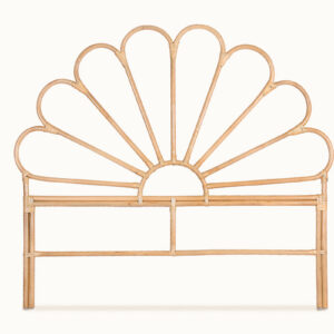 Rattan Headboard Petal - King