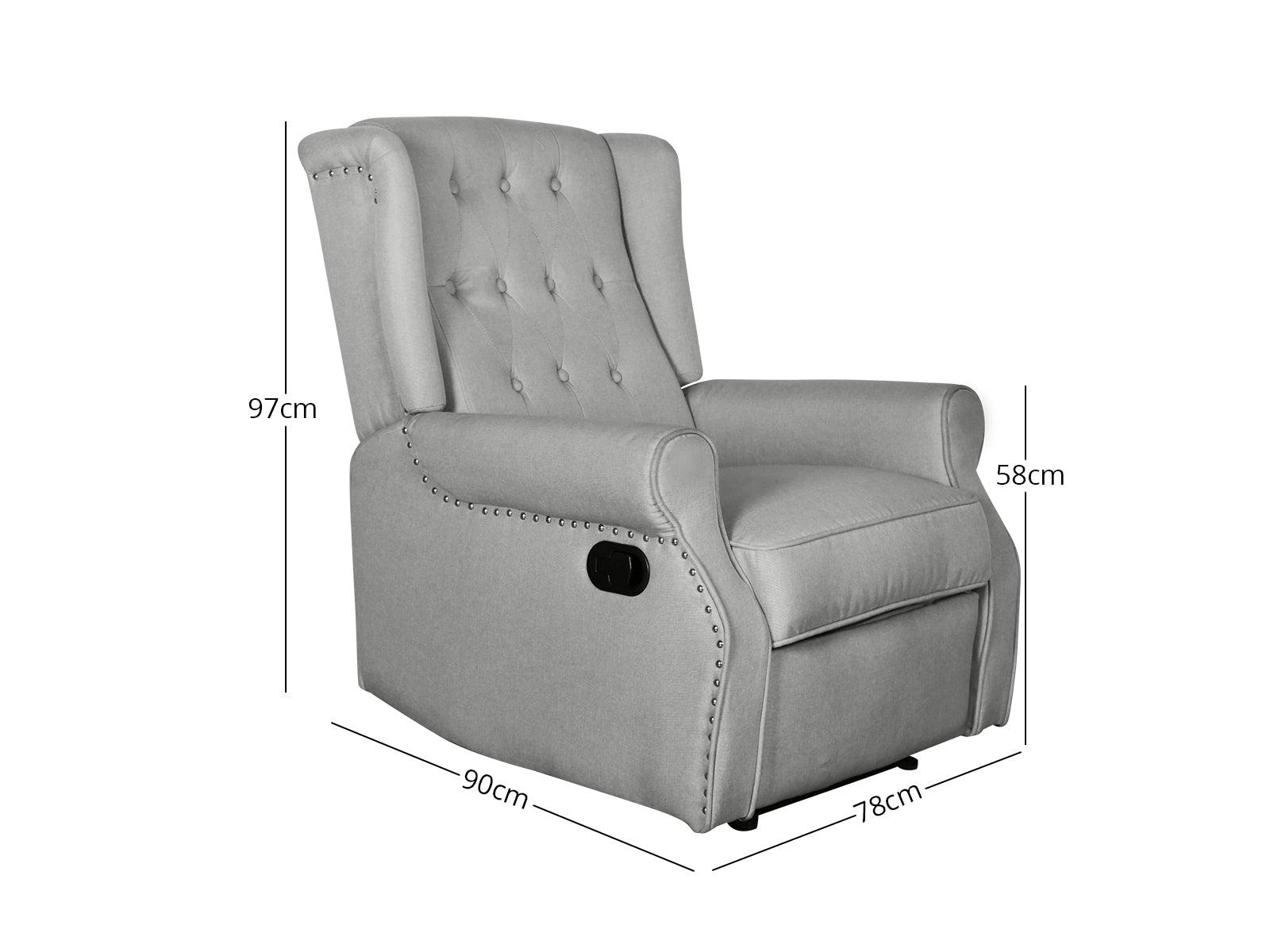 Recliner Chair Pr6080 Recliners Nz Depot 3 - Nz Depot