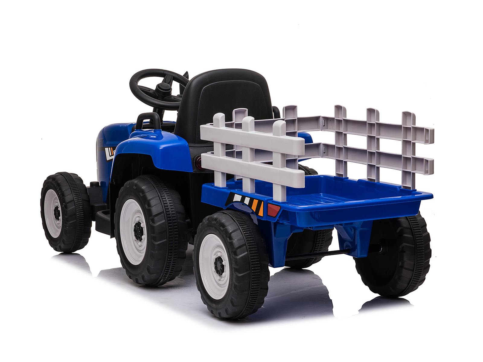 Ride On Car Tractor With Trailer Blue Pr8961 Kid Organisers Nz Depot 7 - Nz Depot