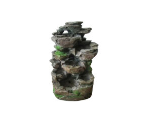 Solar Water Fountain Rockery PR6155 All Outdoor NZ DEPOT 1