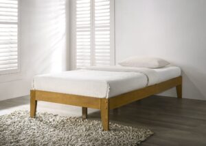 Sovo Double Bed Lc Oak With Mem23 Pr6598 Mattresses Nz Depot - Nz Depot