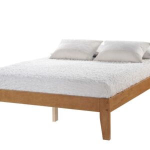 Sovo King Bed Frame - Oak