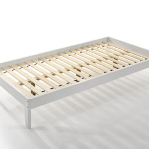 Sovo King Single Bed Frame - White